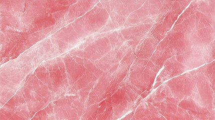 A clean, seamless pink marble slab with prominent white veining and a high-gloss polished surface, perfect for a sophisticated design