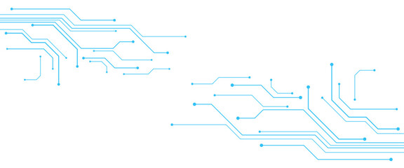 Technology connection digital data and big data concept with a circuit
