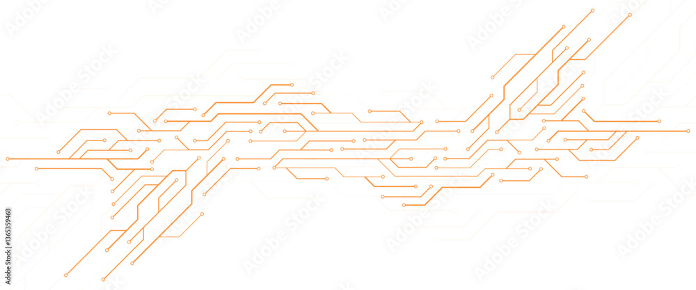 Aufkleber vector digital technology background concept with technology line circuit board background technolog