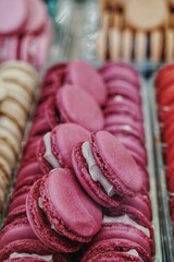 Macarons in rosa