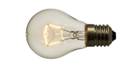 Isolated Light bulb