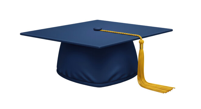 Isolated Graduation Cap