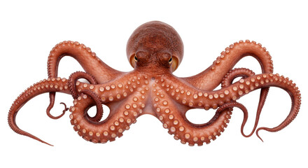 Isolated Octopus