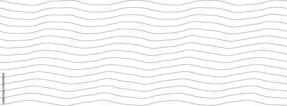 Aufkleber minimalist wavy line pattern for modern design projects and creative backgrounds.