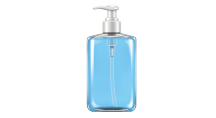 Isolated Hand Sanitizer Bottle