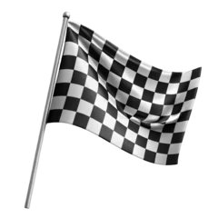Velours gordijnen checkered flag vector illustration © MD SHAHINUR ISLAM