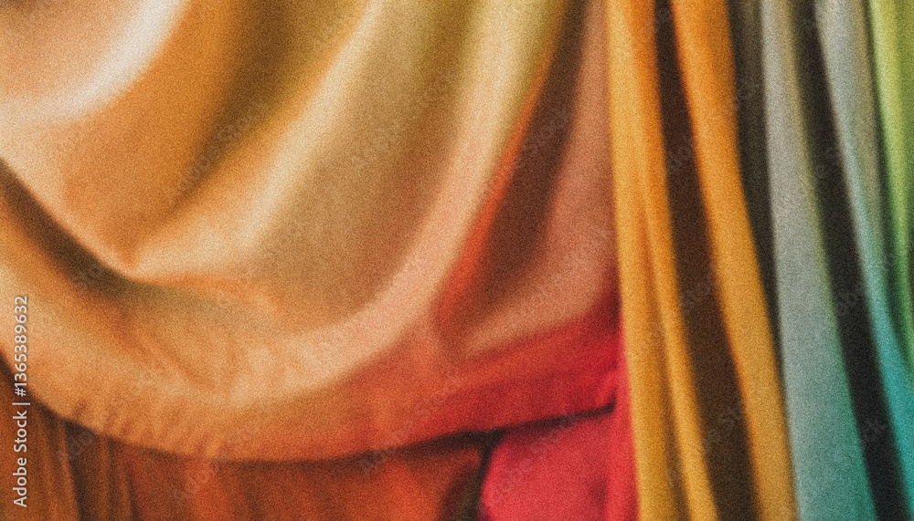 Aufkleber grainy texture background forming a gradient with folds and wrinkles