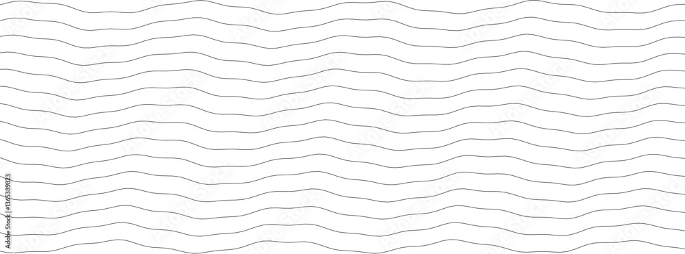 Poster seamless wavy pattern background for decorative design and creative projects.