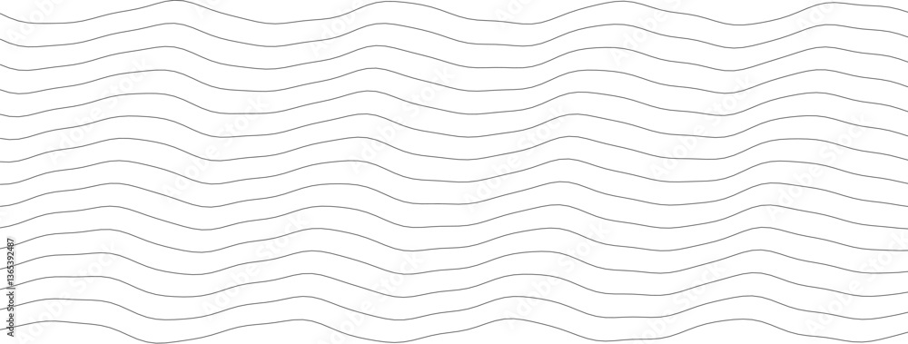 Poster minimalist wavy line pattern background for modern design projects and creative art.