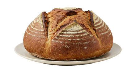 Isolated Sourdough Bread