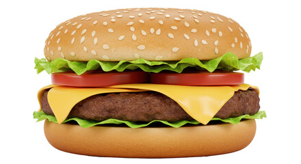 Isolated Burger
