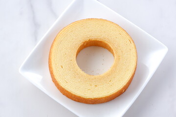 おいしそうなバウムクーヘン
