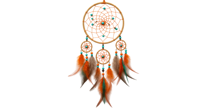 Isolated Dreamcatcher - Powered by Adobe