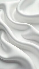 Obraz premium Smooth and luxurious white silk with delicate lines texture, smooth, elegant