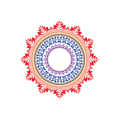 USA state emblem vector badge for 4th of July celebration