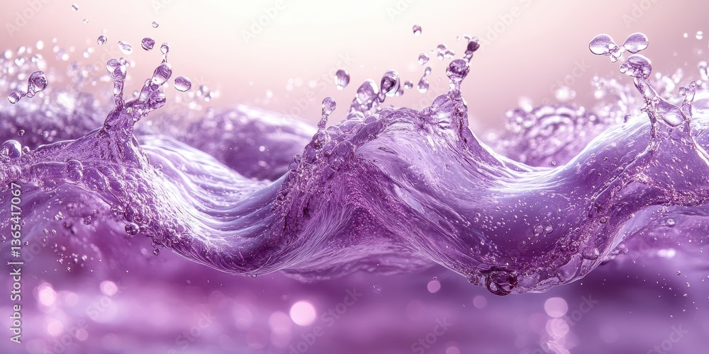 Poster fluid motion: a captivating depiction of liquid in motion, showcasing the dynamic and energetic esse