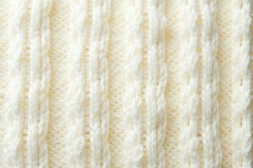Soft and cozy white knitted sweater texture background,  warm,  close-up