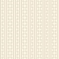 Wallpaper with a plain beige pattern of geometric rectangular shapes seamless vector background