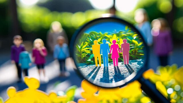Health Insurance Concept Focusing on Family Care and Support Generative AI