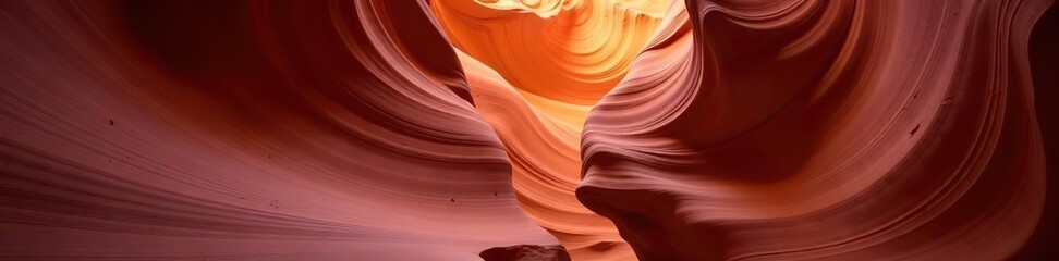 Obraz premium Sandstone walls create intricate patterns in the light of Lower Antelope Canyon, showcasing the natural beauty of slot canyons in the American Southwest, patterns, geological formation