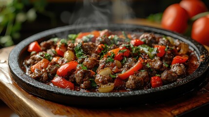 Stir-Fried Vegetables with Meat and Veggies