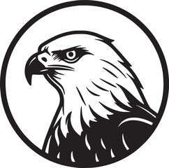 eagle head vector