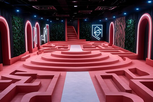 Pink Maze Event Space