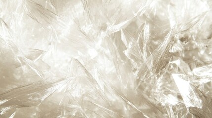 Obraz premium Crystalline texture with golden hue