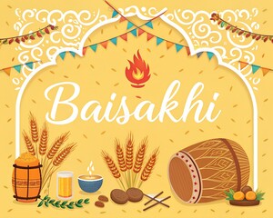 Autumn sale poster with colorful leaves and festive design