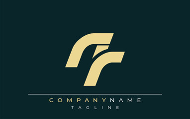 NR Sleek Geometric Logo Design. Neutral colors and minimalist style create a professional and contemporary impression, suitable for branding and corporate identity.