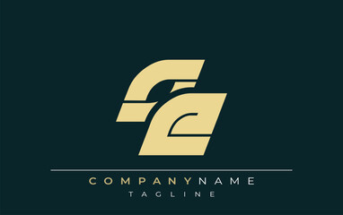 OE Sleek Geometric Logo Design. Neutral colors and minimalist style create a professional and contemporary impression, suitable for branding and corporate identity.