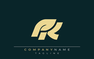 PK Sleek Geometric Logo Design. Neutral colors and minimalist style create a professional and contemporary impression, suitable for branding and corporate identity.