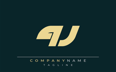 QV Sleek Geometric Logo Design. Neutral colors and minimalist style create a professional and contemporary impression, suitable for branding and corporate identity.