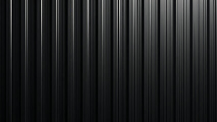 Metallic black texture. Steel sheet roof background. Iron corrugated background.
