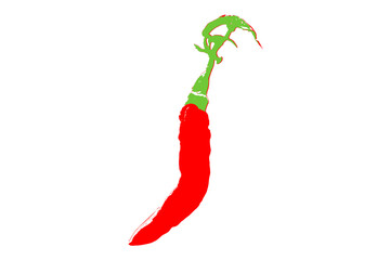 red hot chilli peppers illustration 