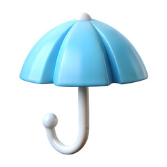 3d Realistic Umbrella vector illustration.