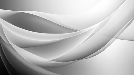 Fototapeta premium Abstract Gray Wave Design