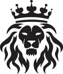 lion head silhouette