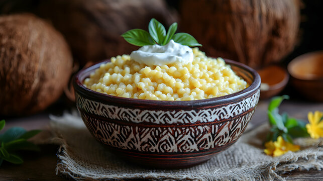 Exotic saksak porridge delight Papua New Guinean culinary adventure