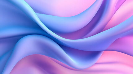 Obraz premium Violet Blue Abstract Background with Flowing Waves
