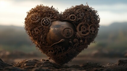 Save the heart of the world a green forest initiative to protect our earth and trees