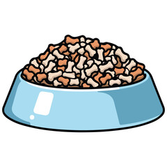 Dog food bowl