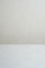 Light gray background with soft uniform texture