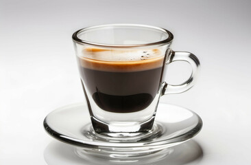 Naklejka premium cup of cappuccino