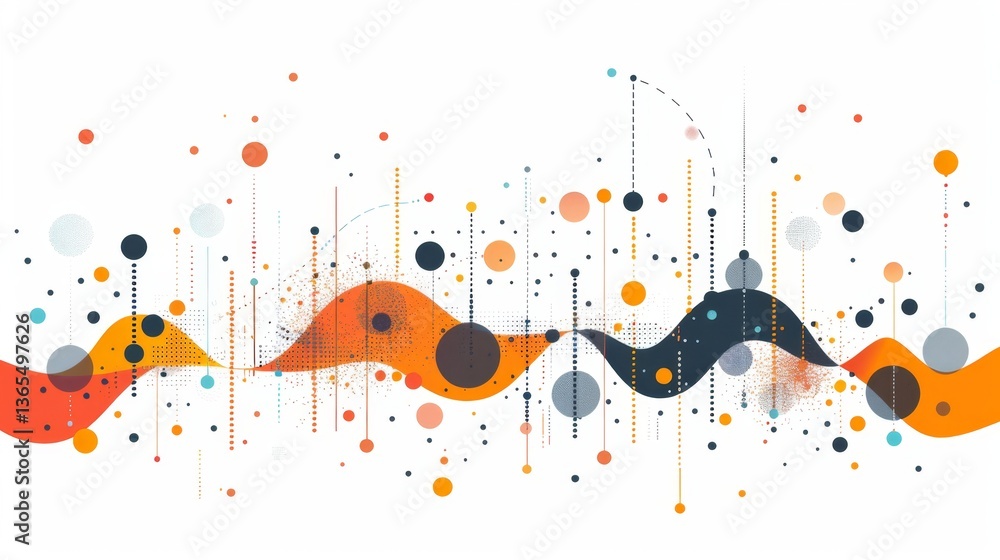 Aufkleber exploring data visualization trends using patterns and analytics for business intelligence