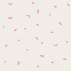 pink cherry blossom petals pattern