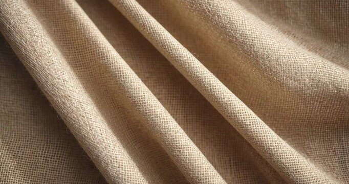 Clean burlap texture in light shade