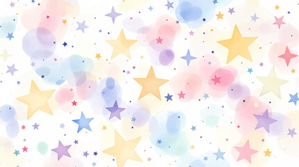 Watercolor stars illustration set yellow star yellow illustration watercolor decoration bright holiday symbol night stain celebration decor christmas card paint shape holly galaxy ink modern icon	