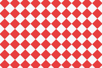 un super damier rouge clair et blanc pour décorer tes supports