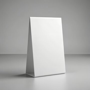 table tent paper mockup